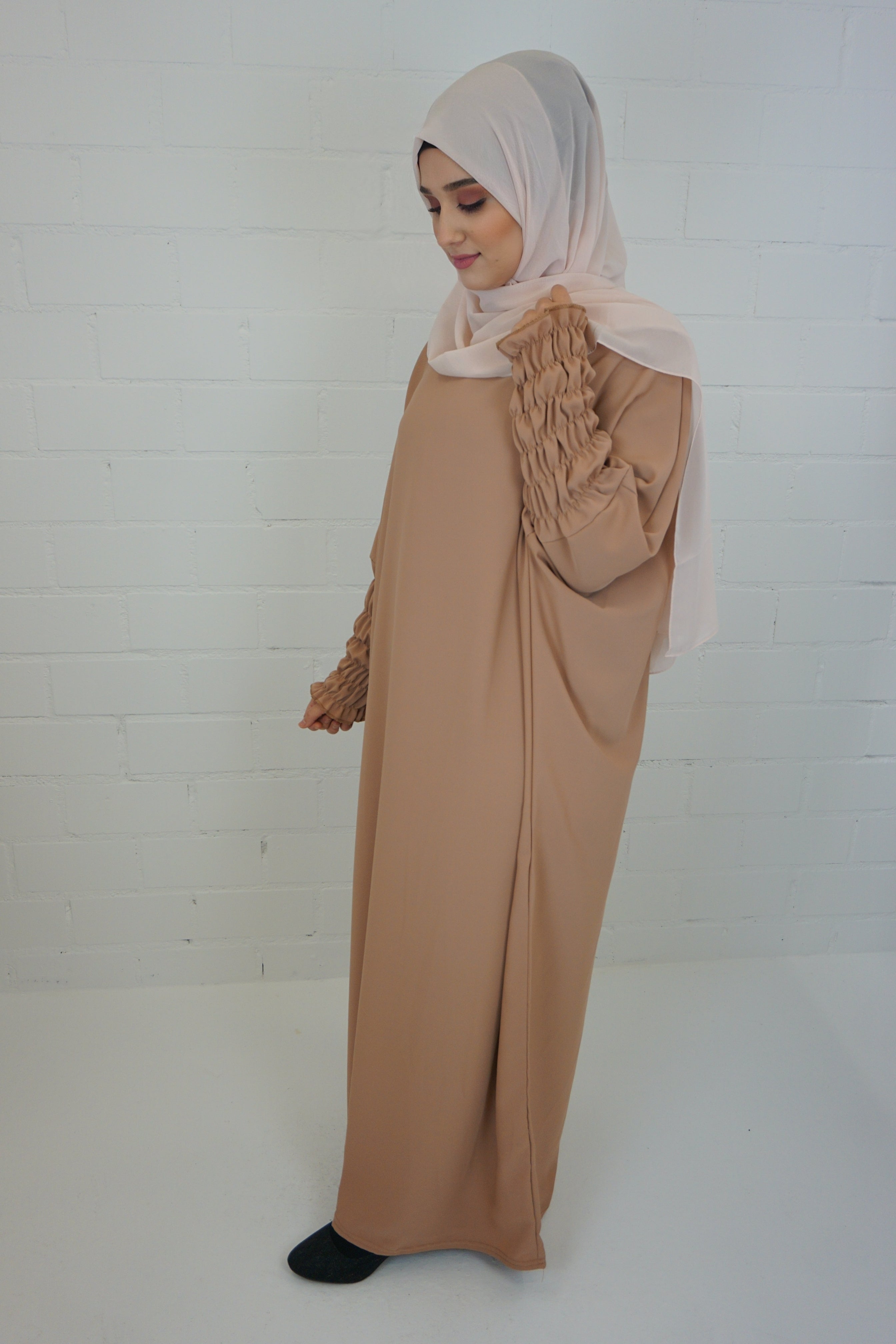 Jilbab Kleid Samaya Camel