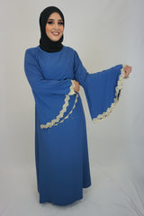Abaya Sultana Blau