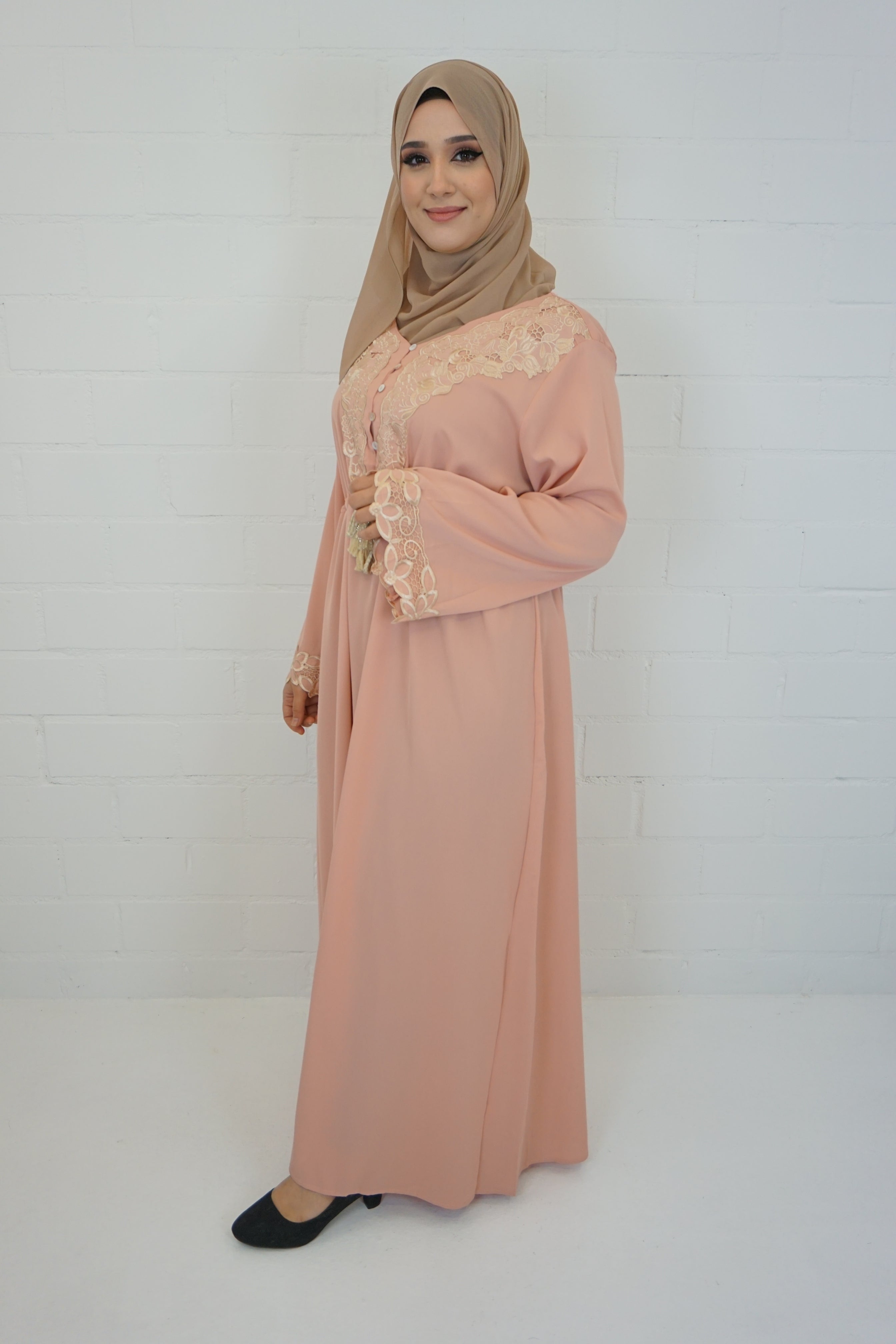 Abaya Asja Pink