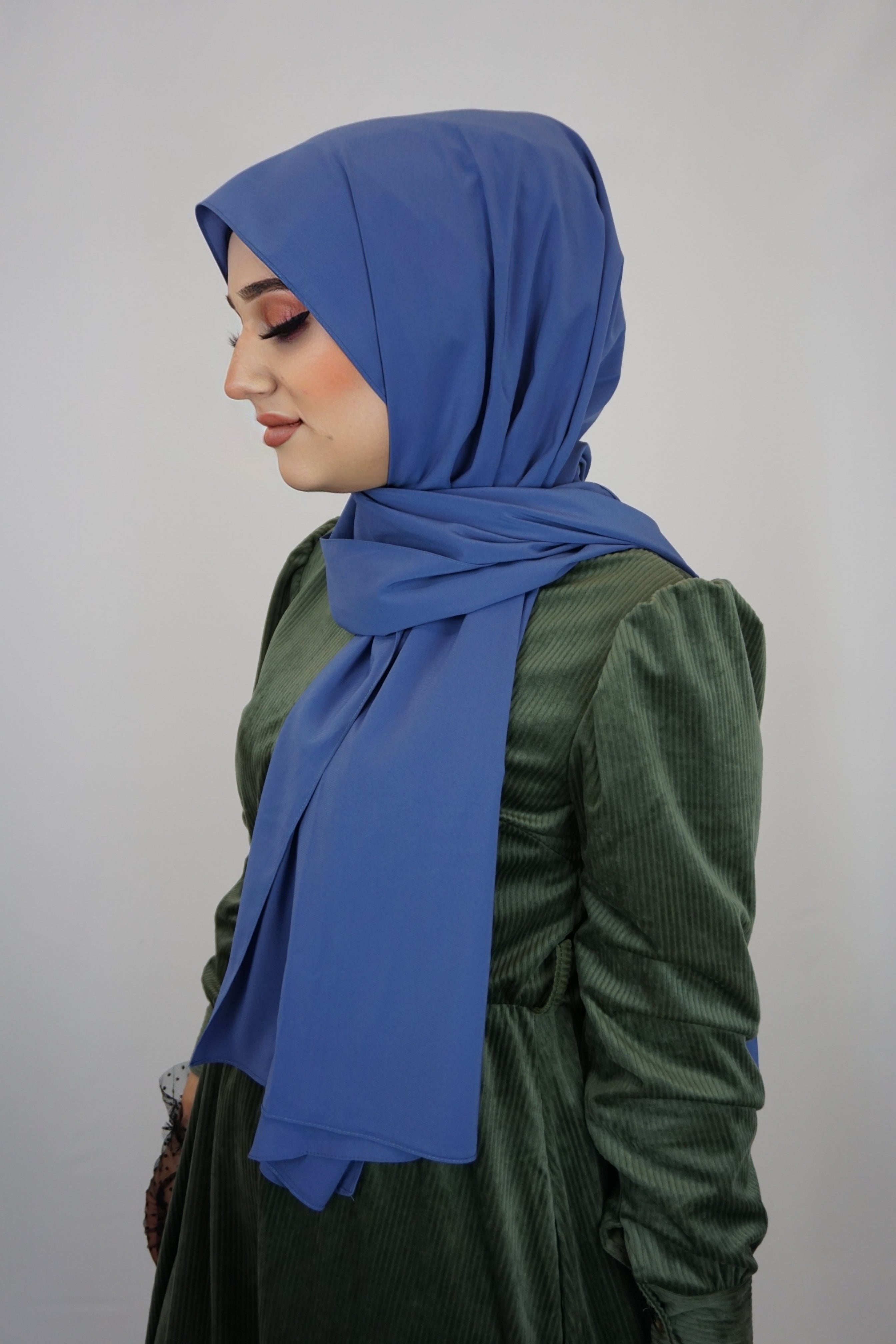 Medina Hijab Hellblau