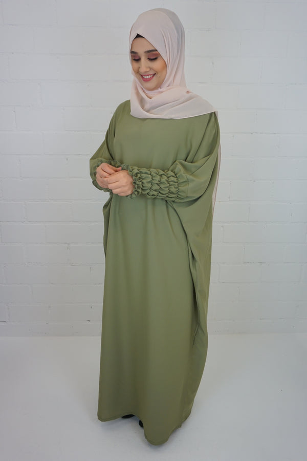Jilbab Kleid Samaya Pistazie