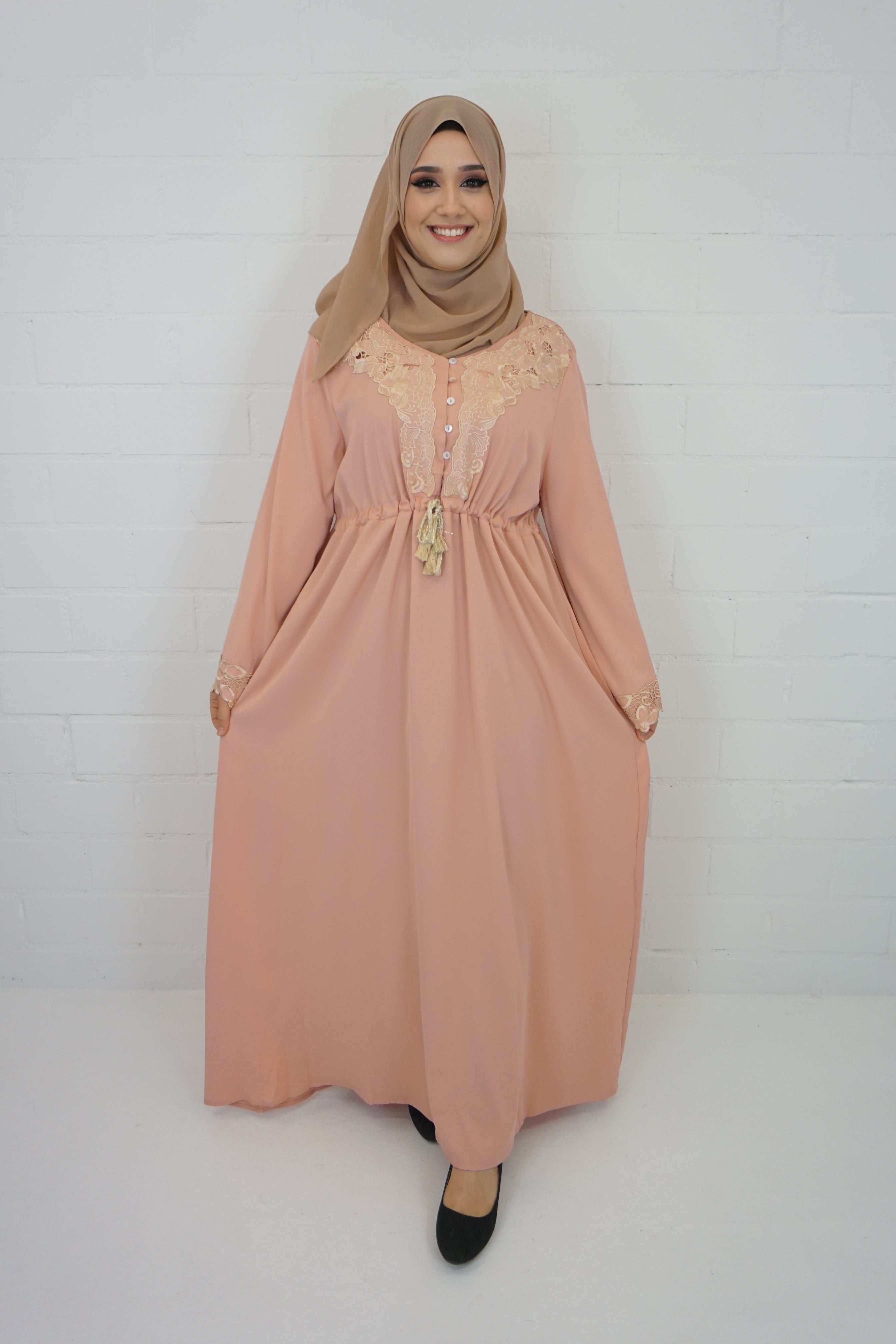 Abaya Asja Pink