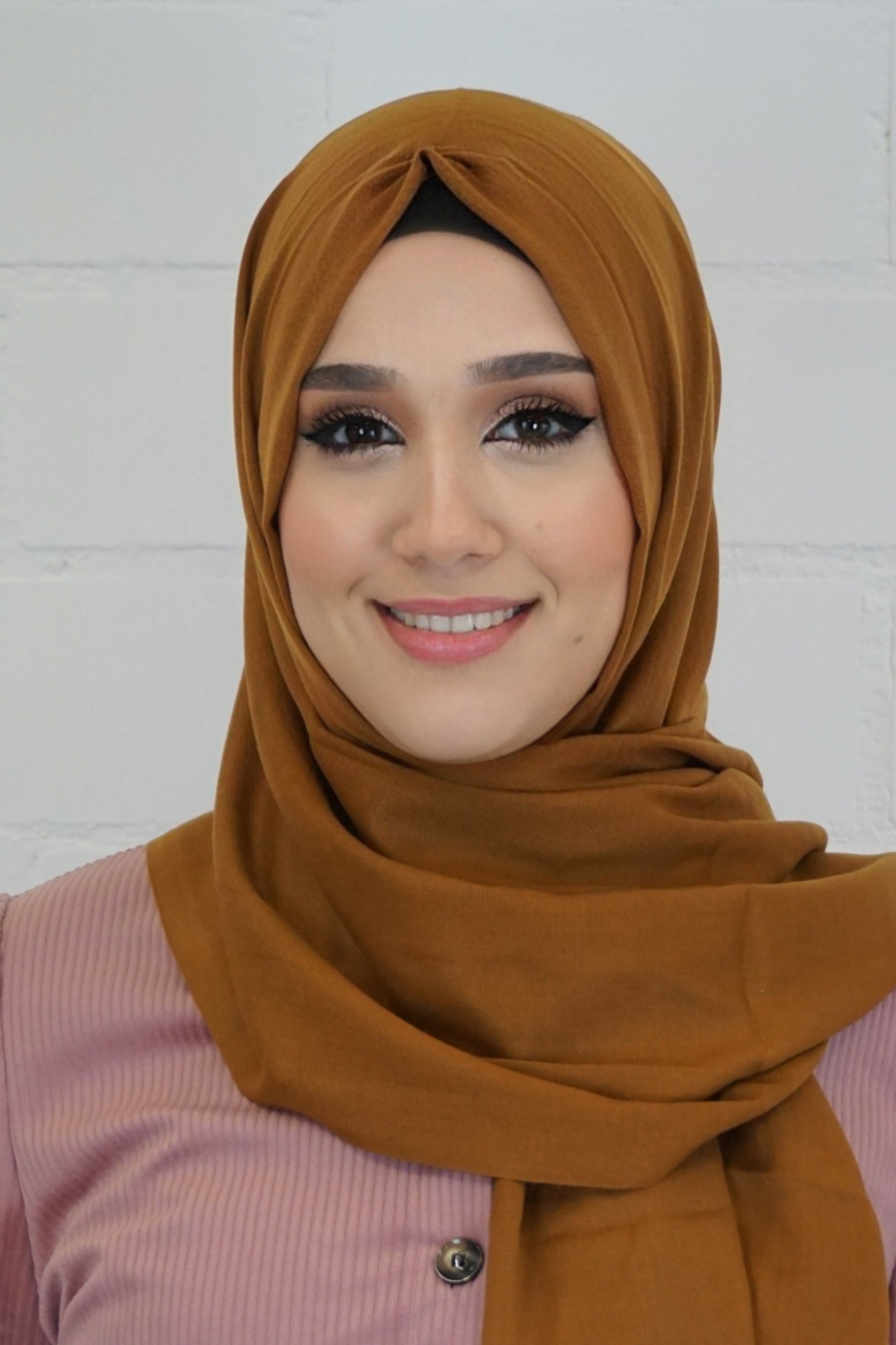 Baumwoll Hijab Almaz Rost