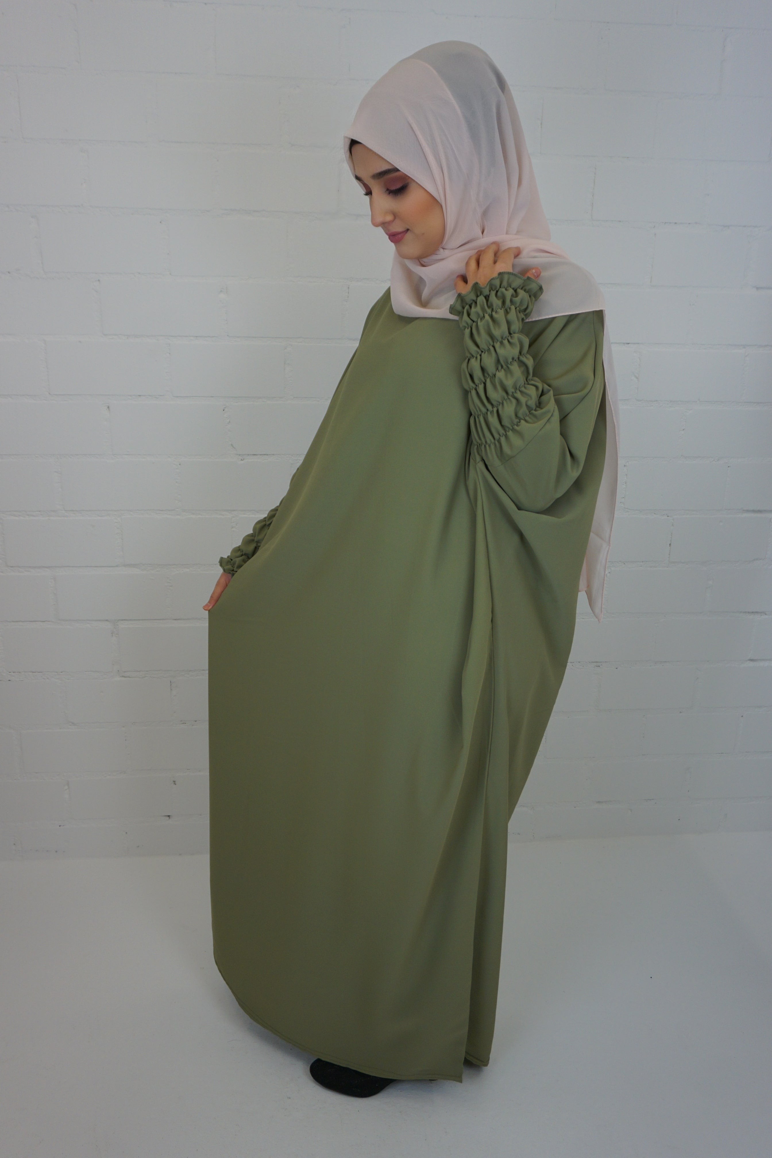 Jilbab Kleid Samaya Pistazie