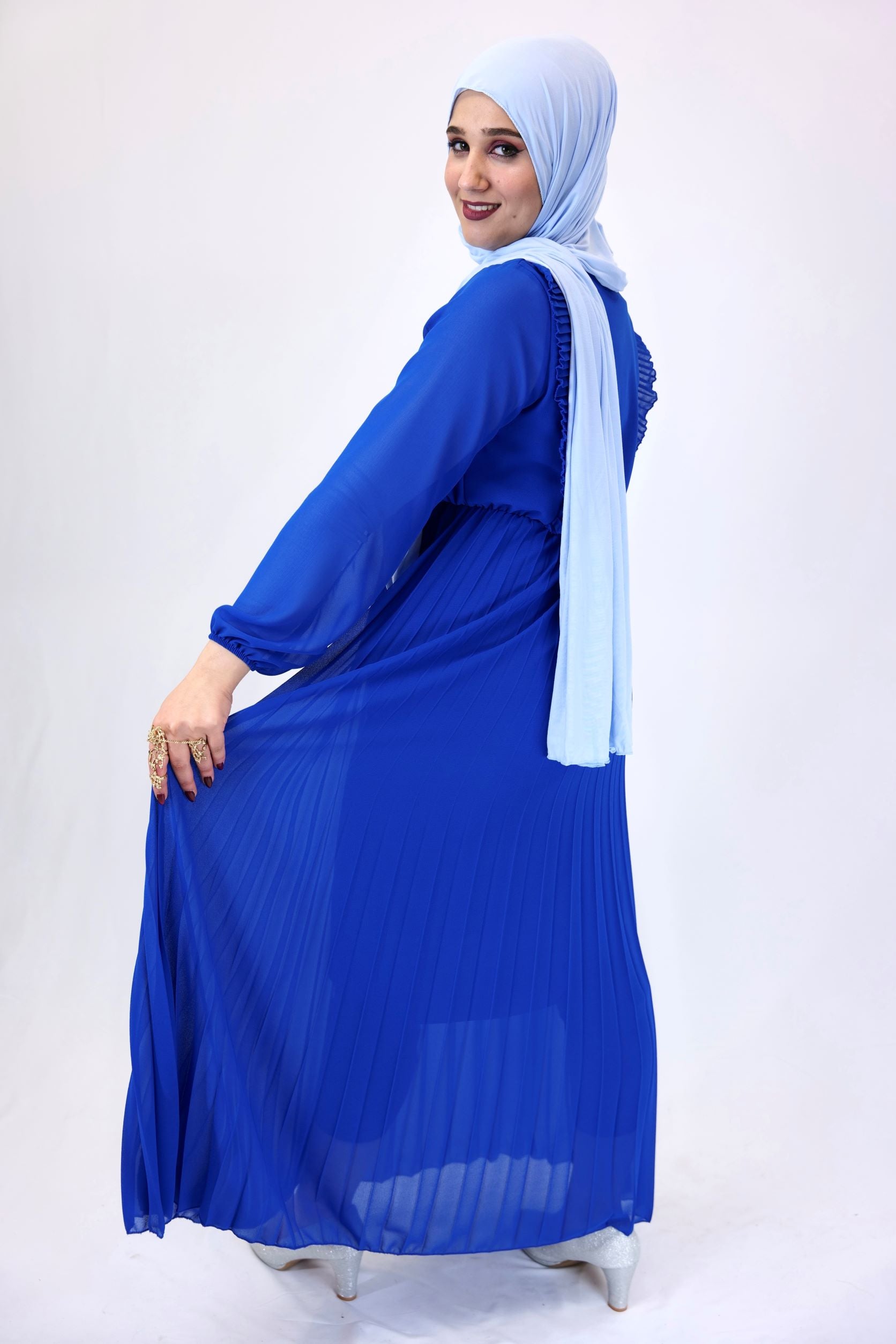 Kleid Arifa Blau