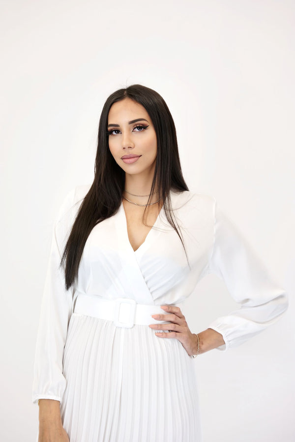 Kleid Atika Weiß
