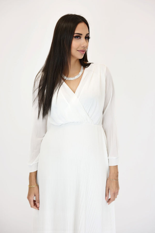 Kleid Saida Weiß