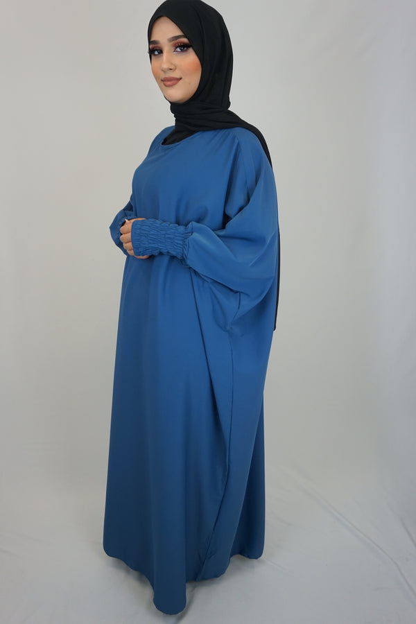 Jilbab Kleid Amaya Hellblau