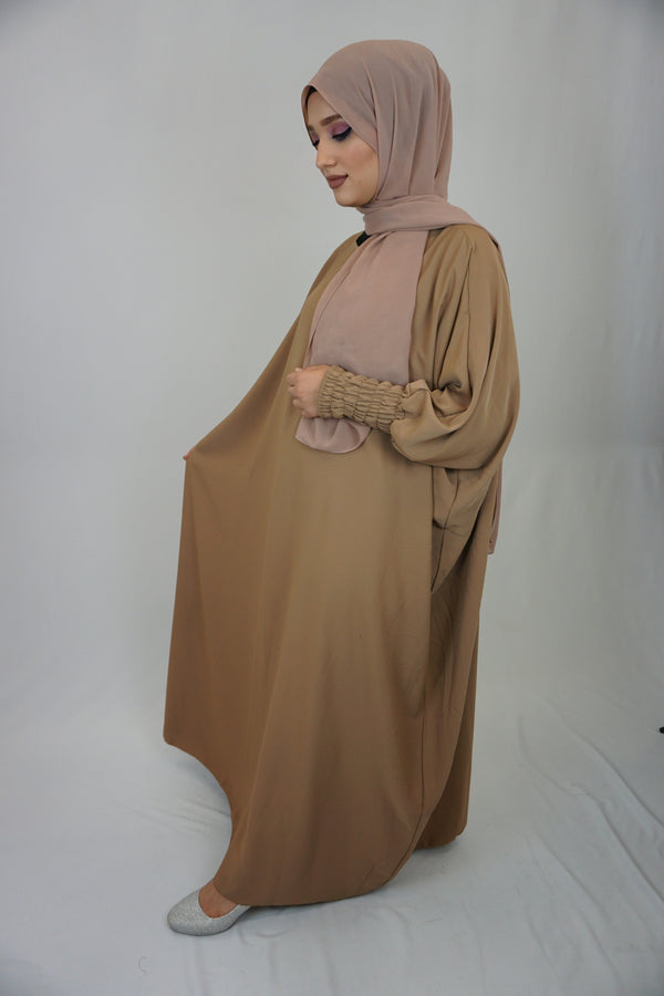 Jilbab Kleid Amaya Camel