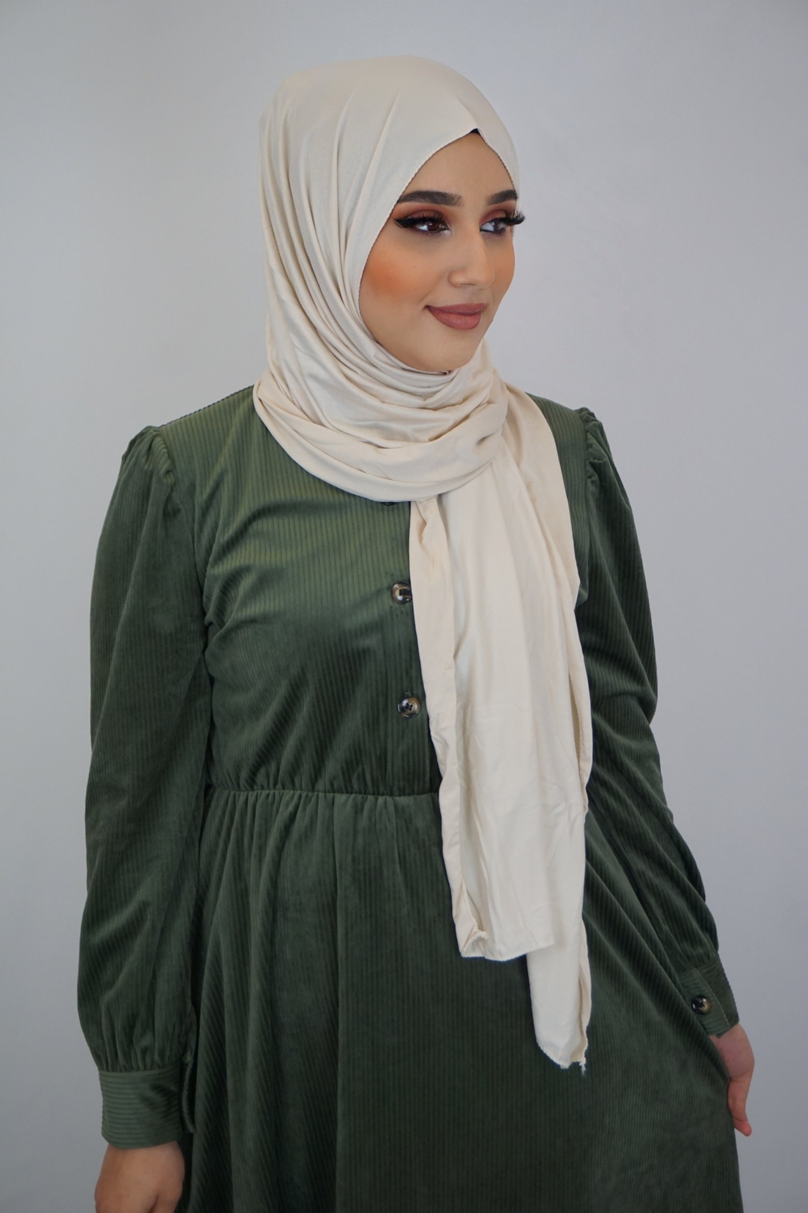 Jersey Hijab Fiza Sand