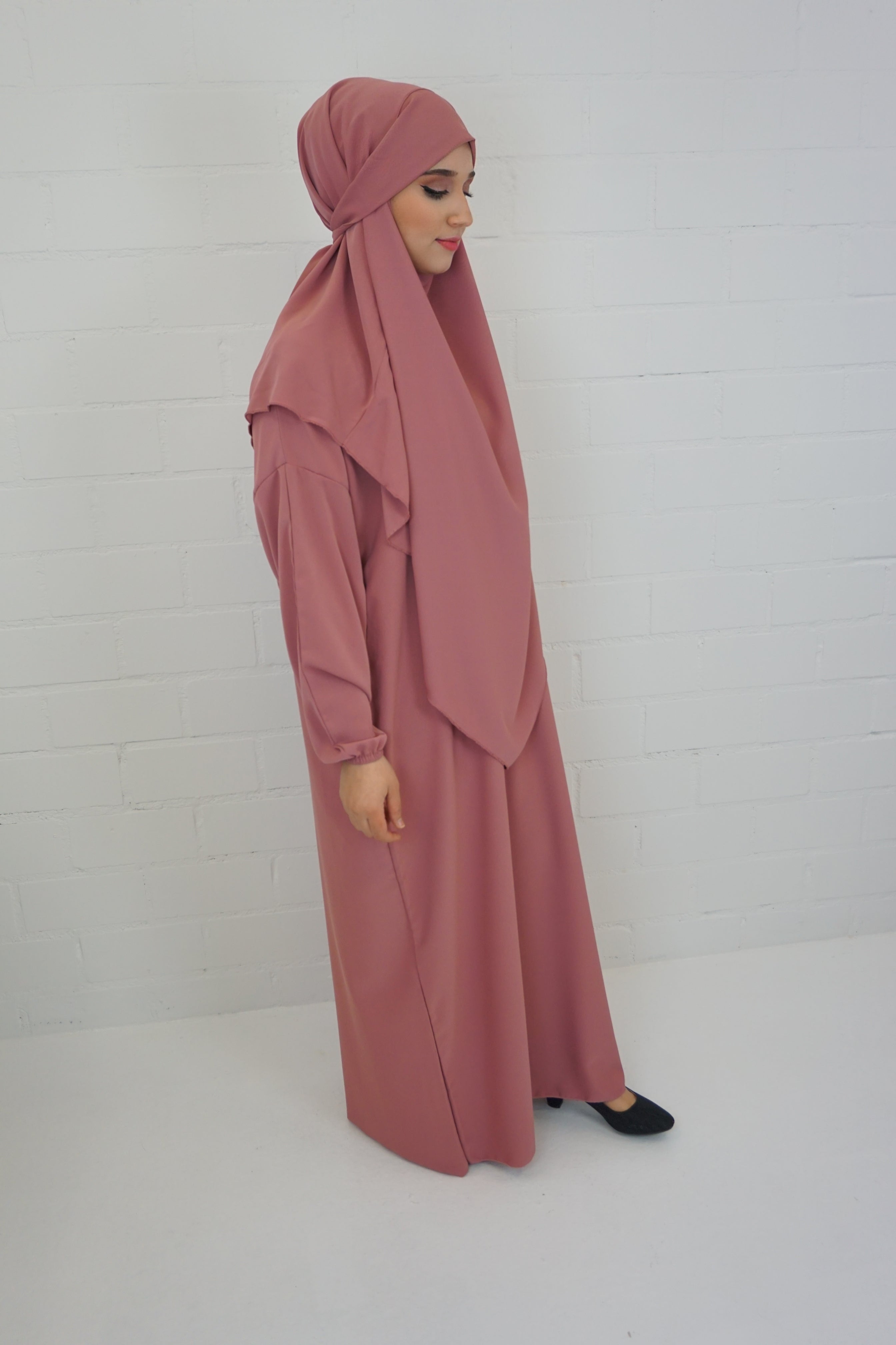 Khimar-Abaya Blush