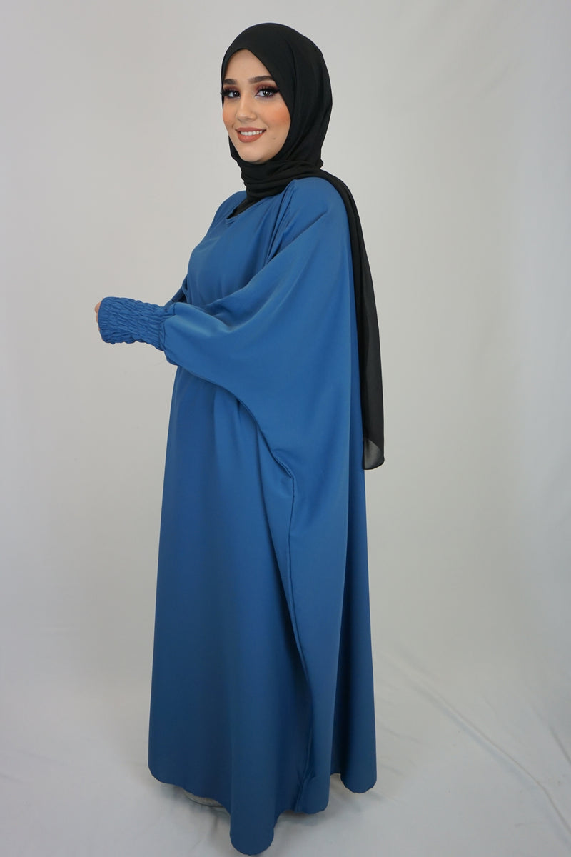 Jilbab Kleid Amaya Hellblau