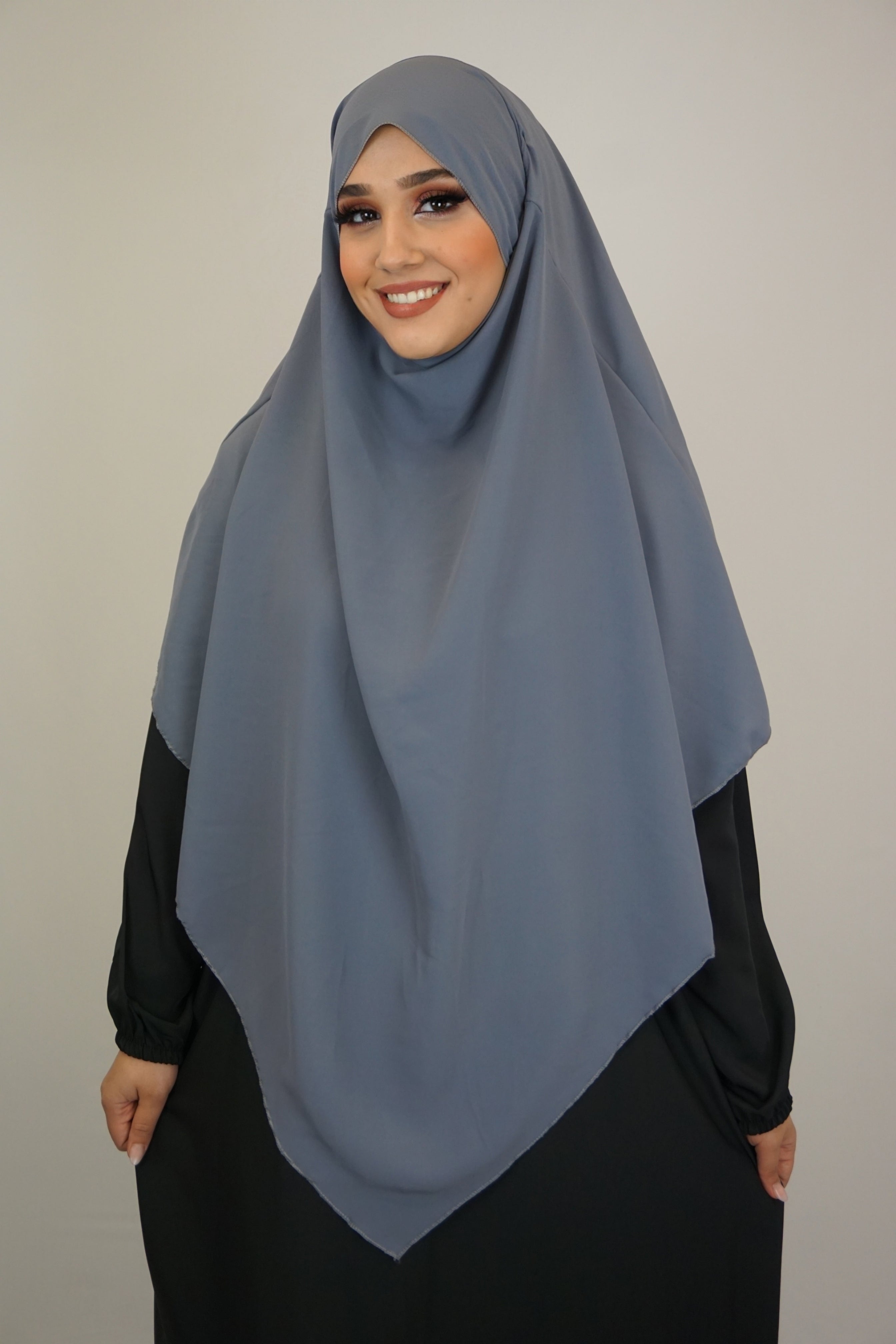 Medina Khimar 1-lagig Grau