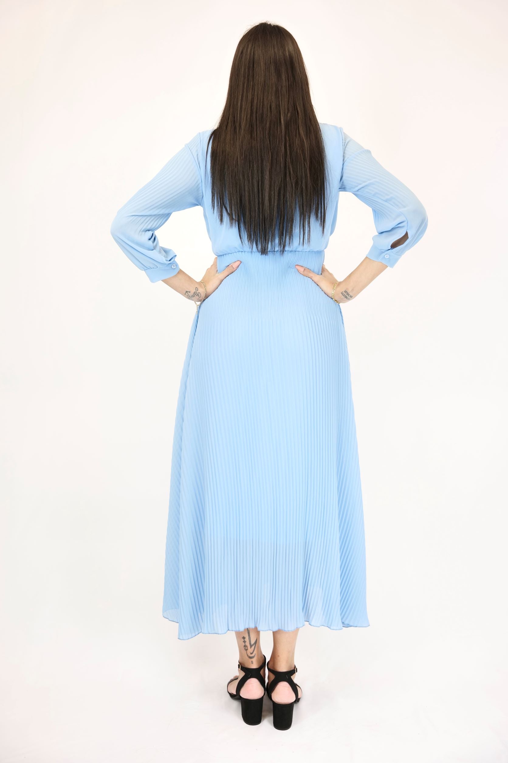 Kleid Saida Hellblau