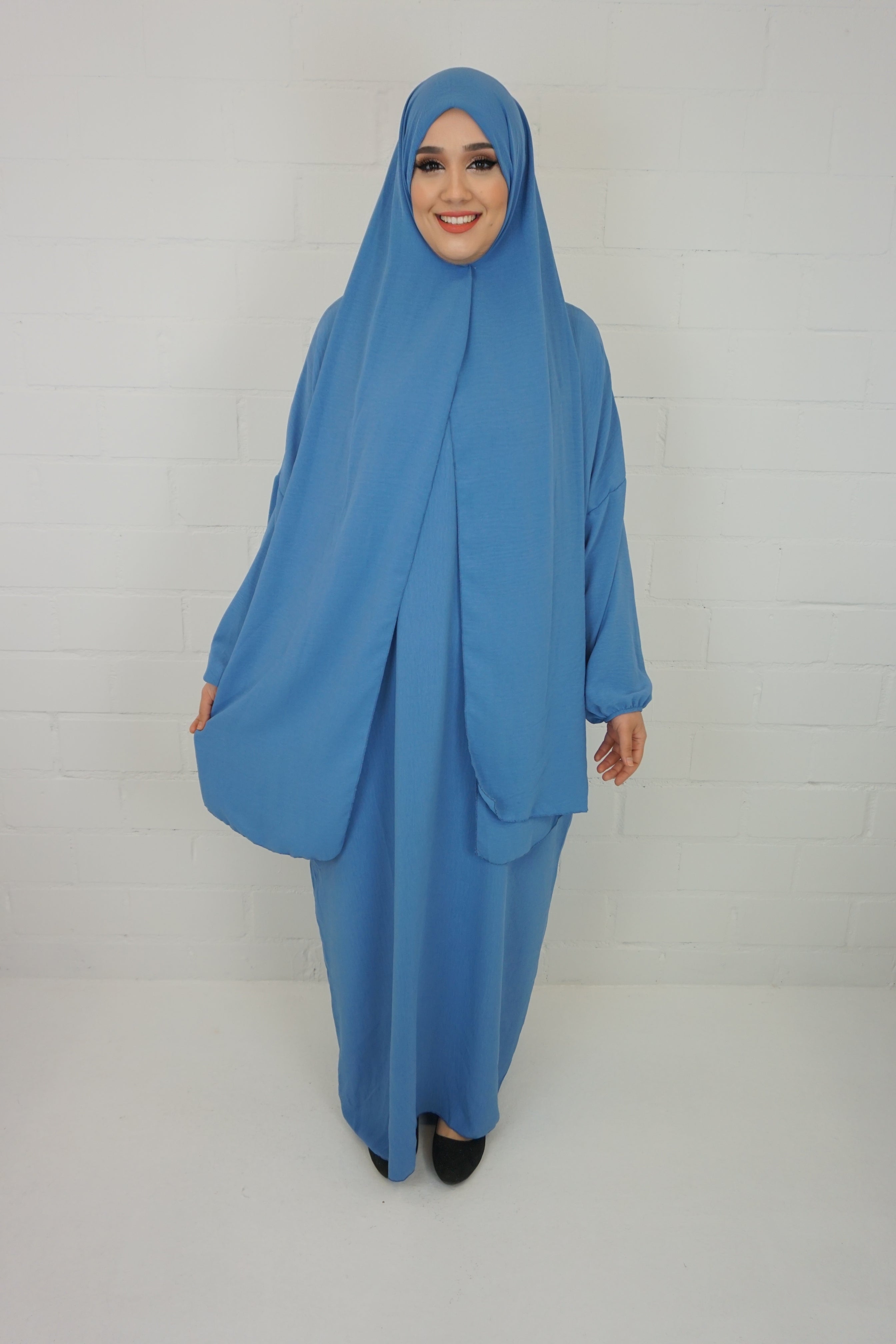 Jazz Hijab-Abaya Hellblau