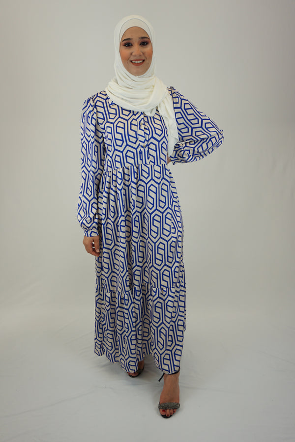 Kleid Zada Blau