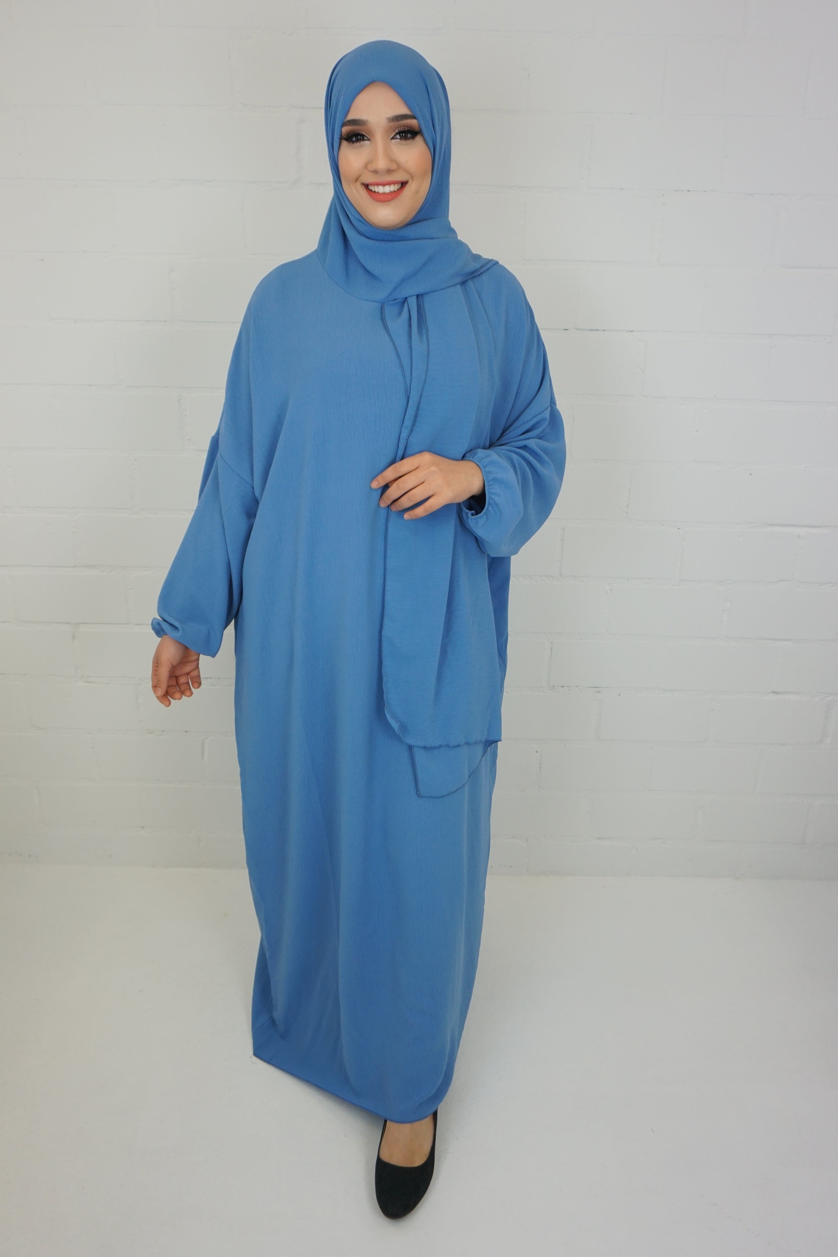 Jazz Hijab-Abaya Hellblau