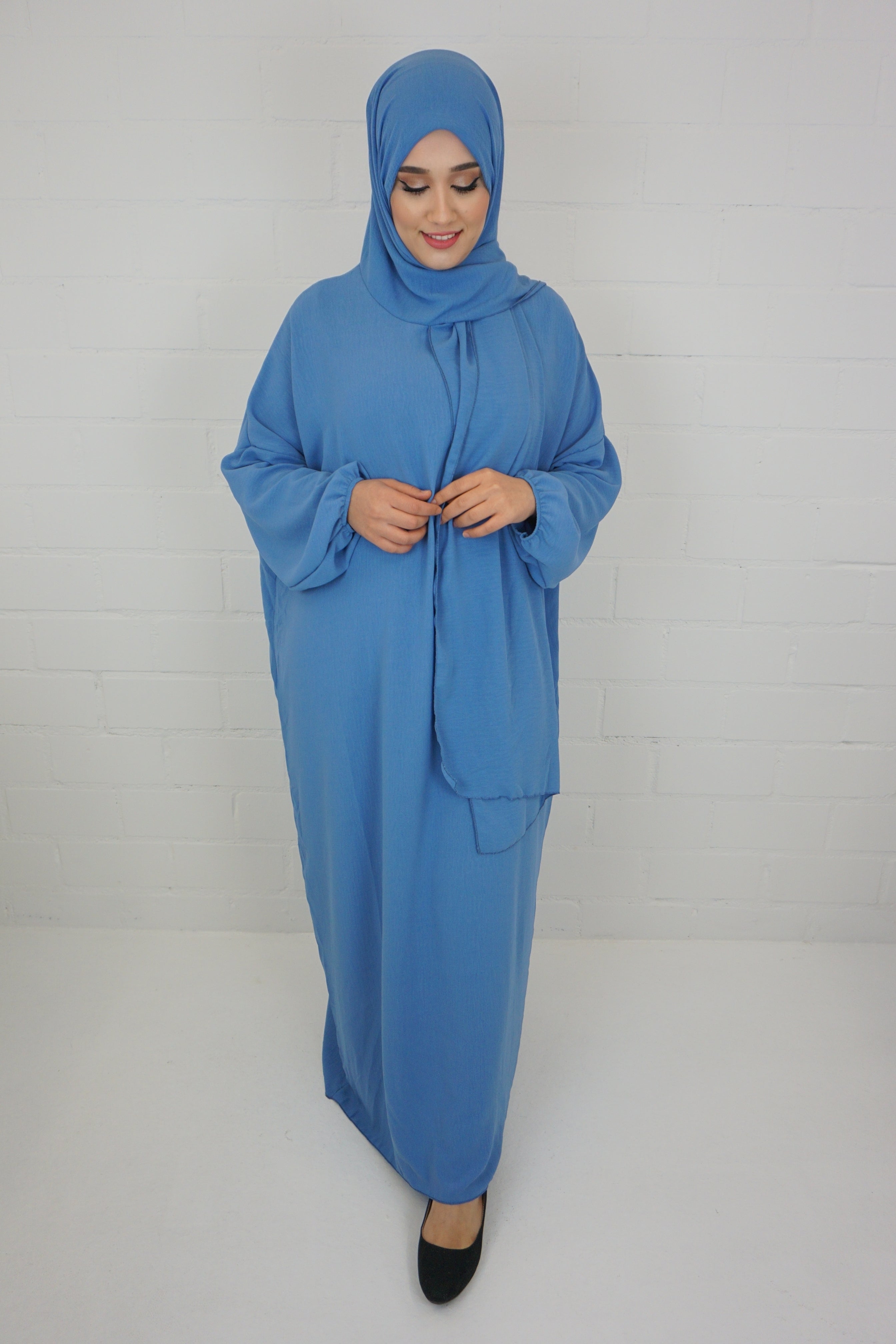 Jazz Hijab-Abaya Hellblau