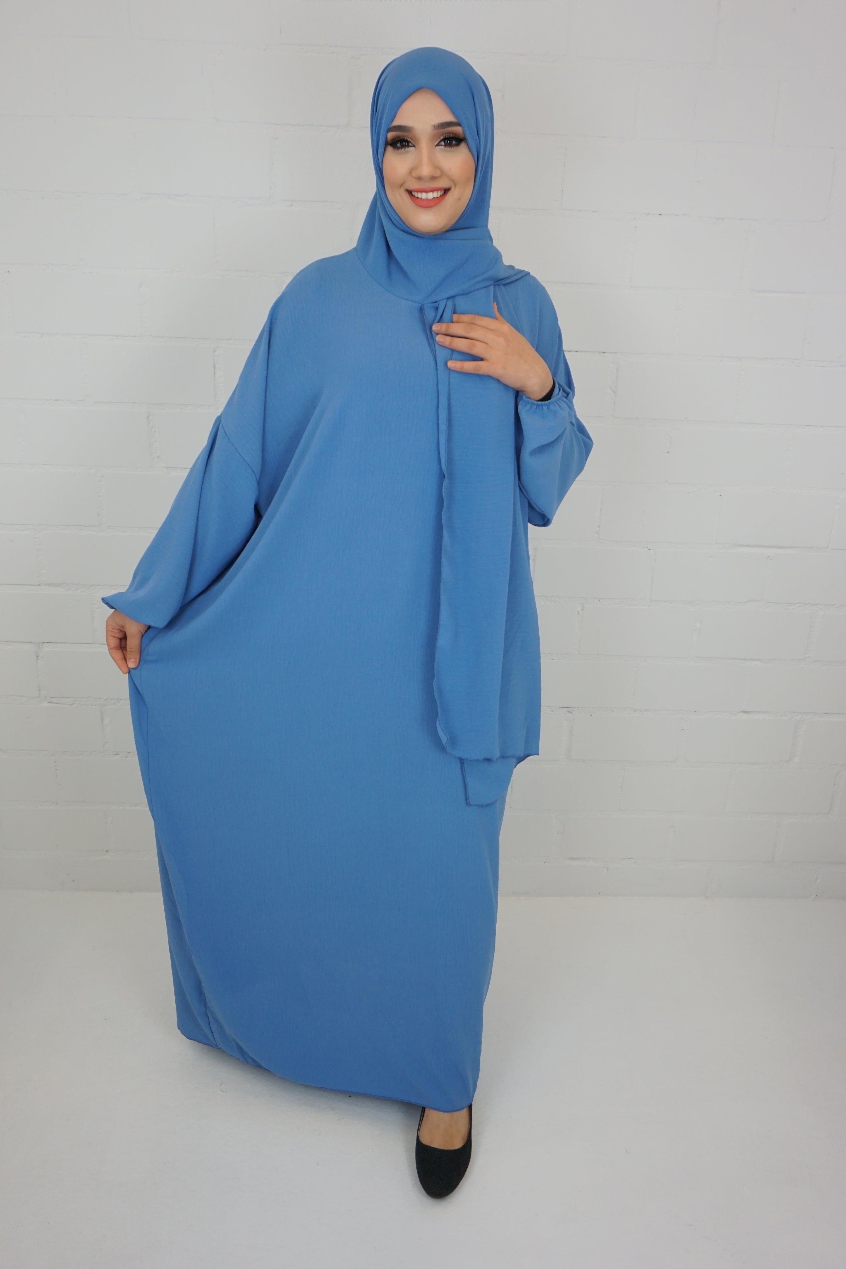 Jazz Hijab-Abaya Hellblau