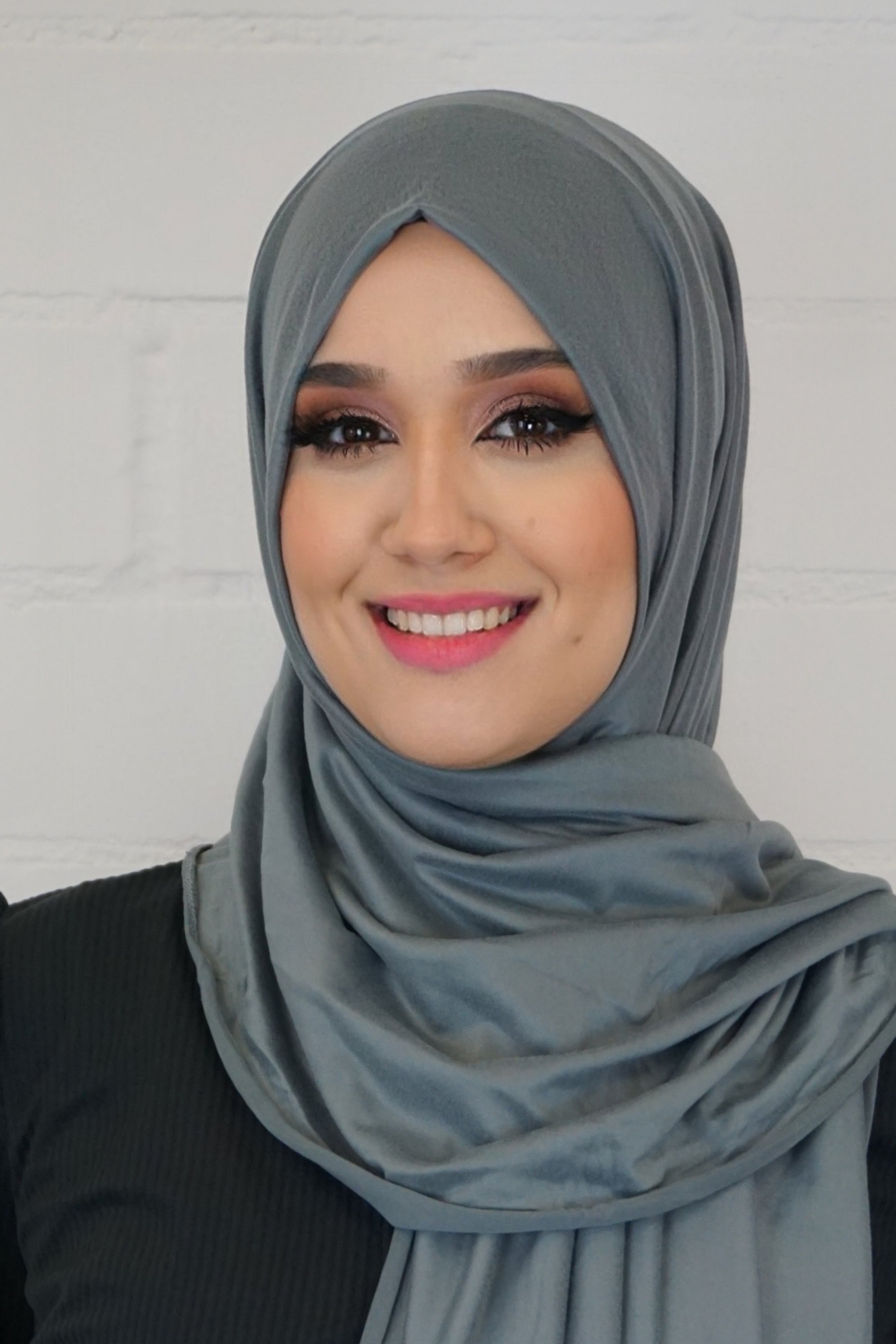 Jersey Hijab Fiza Grau