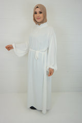 Abaya Mayla Weiss