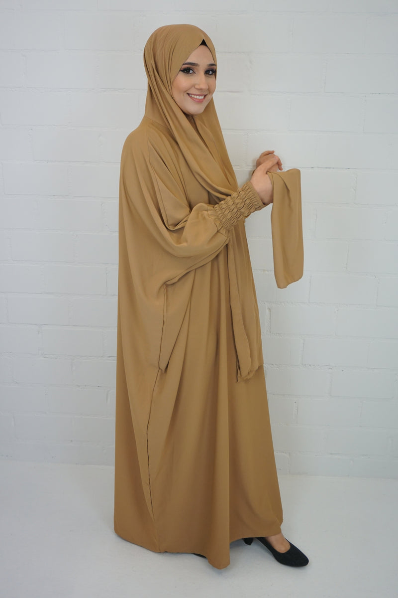Hijab-Abaya 2 Camel