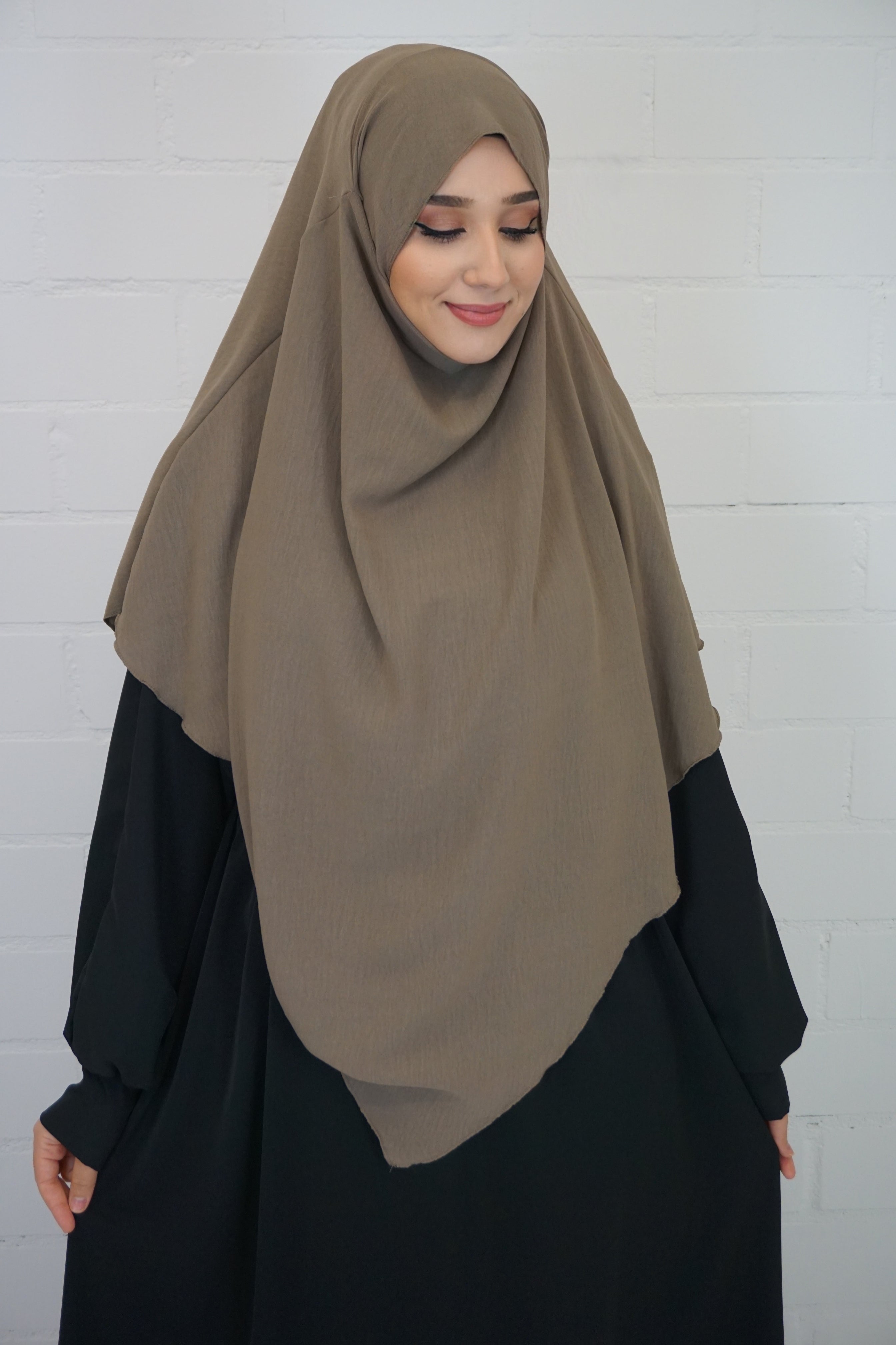 Jazz Khimar 1-lagig Taupe