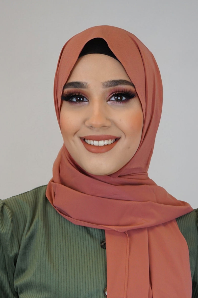 Medina Hijab Darkblush