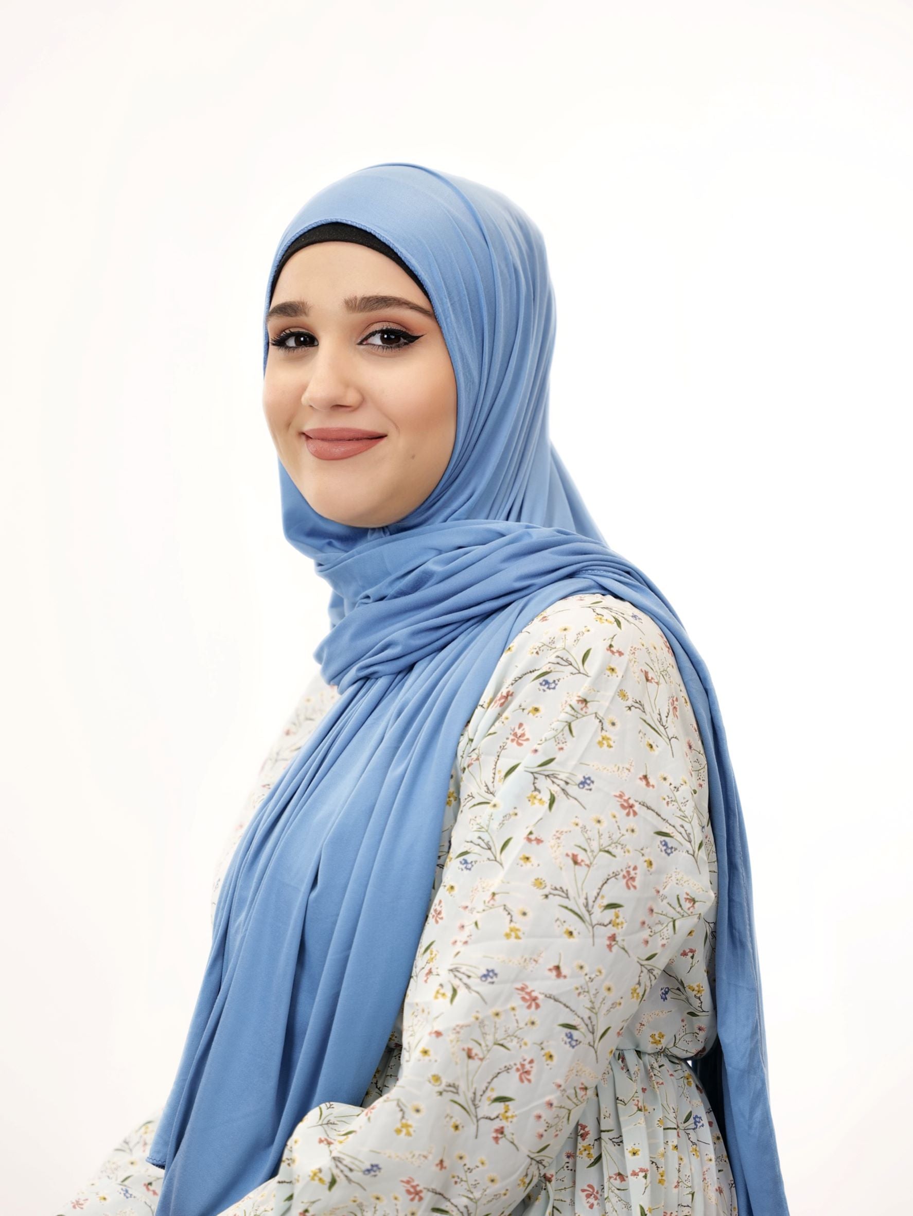 Jersey Hijab Fiza Himmelblau