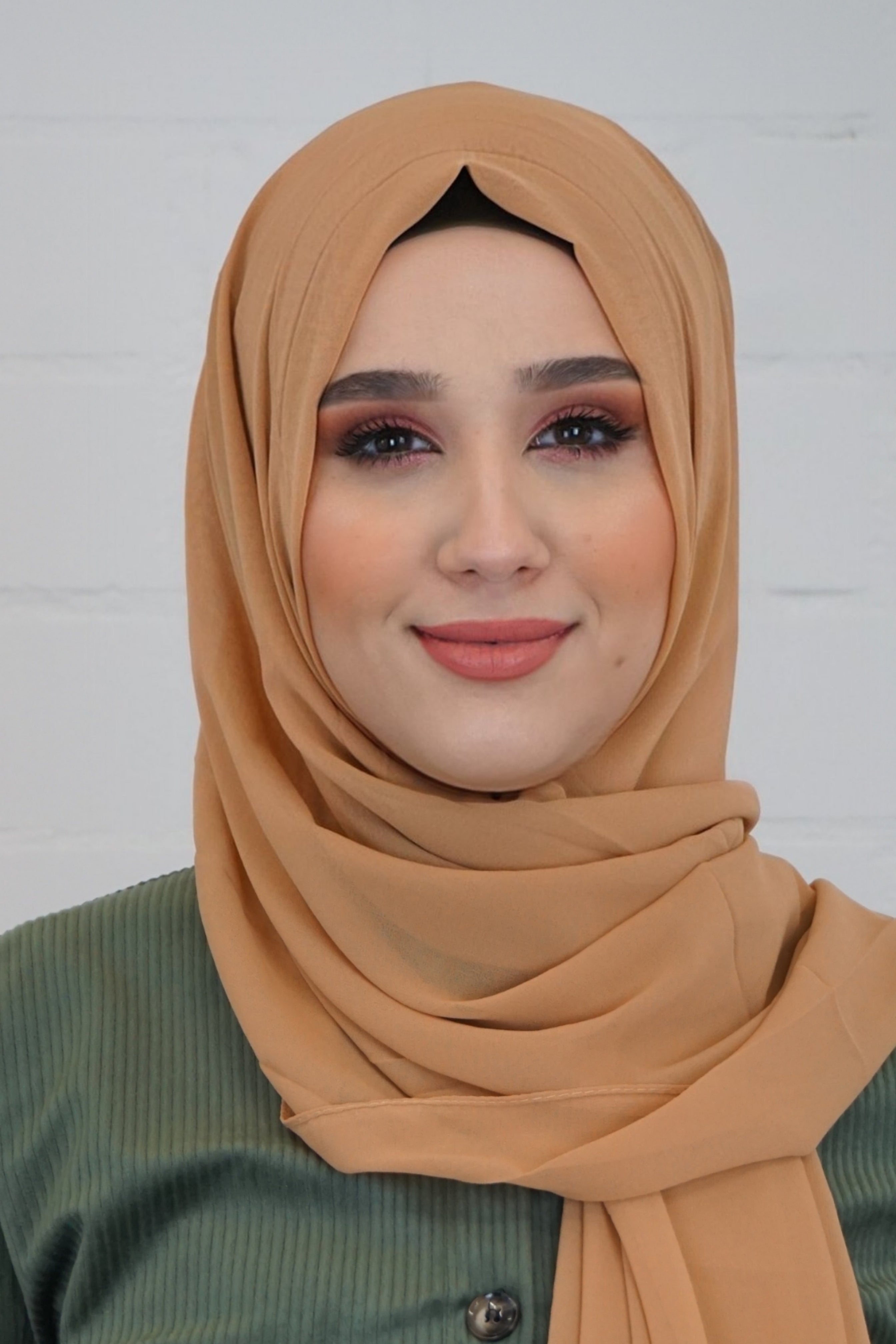 Chiffon Hijab Maira Karamell