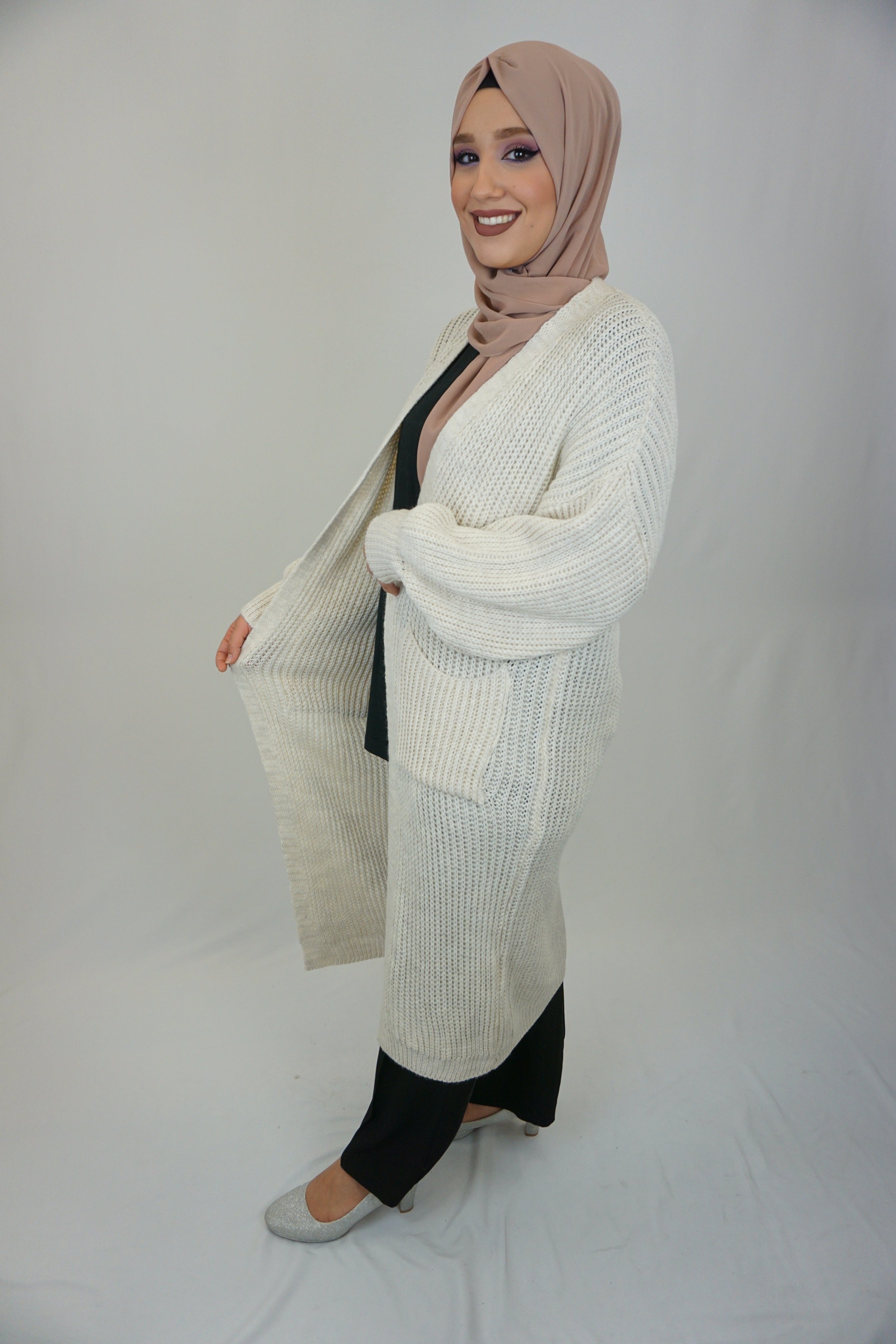 Maxi Cardigan Mahnoor Sand